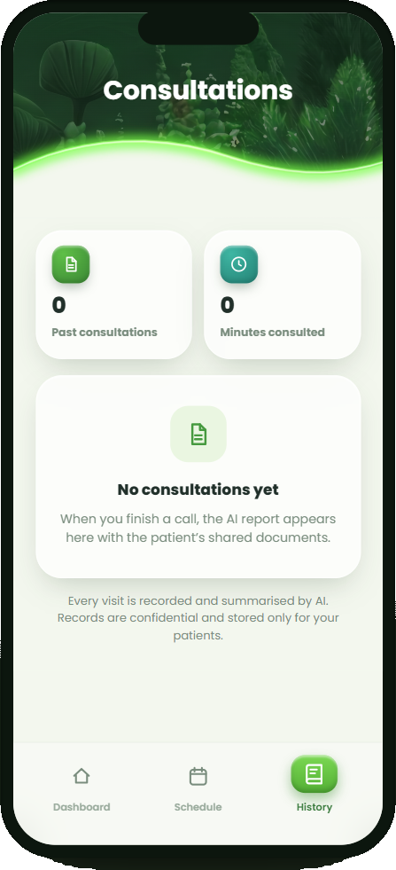 AI consultation recaps
