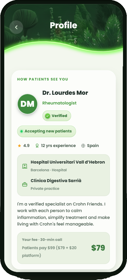 Your verified directory profile